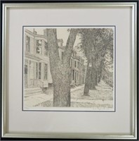 Anna Syperek, etching # 27/50, 10 1/2 x 11 1/2",