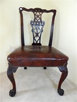 18th  century Chippendale mahogany side chair