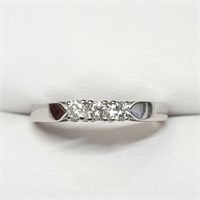 Certified14K  Diamond (Si2, G)(0.22ct) Ring