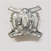 Certified10K  Diamond (0.6Ct, I1, F-G) Ring