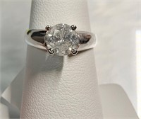 Certified10K  Diamond(1.1Ct,I1,G) Ring