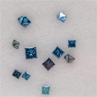 $500  Blue Diamond(0.2ct)