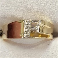 $1200 10K  Diamond(0.03ct) Ring