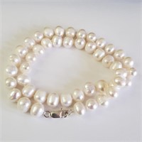 $800 Silver Freshwater Pearl Necklace