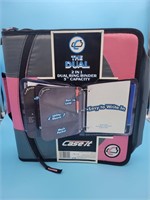 New Case-It 2 in 1 3" Dual ring binder