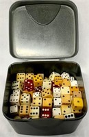 100+ Vintage Dice and Letter Cubes