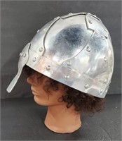 Medieval Style Riveted Helmet