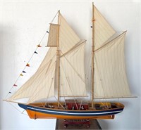 Beautiful LARGE 2 Mast Model Ship