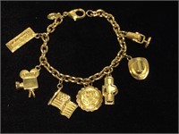 From Reagan Library. Ann Hand Charm bracelet of
