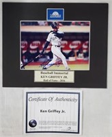 Ken Griffey Jr Signed Photo w/ COA