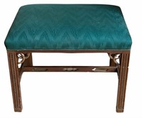 Vintage Upholstered Stool