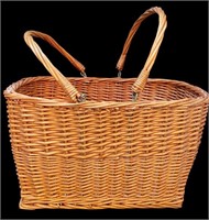 Handled Wicker Basket