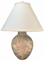 Sponge Paint Lamp