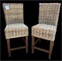 NEW Rattan Counter Stools