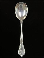 1.05 OZ ALVIN CHATEAU ROSE STERLING SERVING SPOON