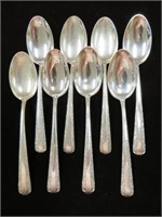 (8X) 7.5 OZ STERLING CANDLELIGHT DINNER SPOONS