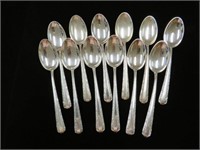 (12X) 11 OZ STERLING CANDLELIGHT PAT DINNER SPOONS