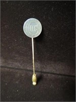 1853 3 CENT PIECE SCARF PIN