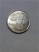 1/10 Oz. Walking Liberty / Wheat Cent .999 Silver