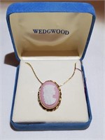 Vintage WEDGWOOD Cameo Necklace