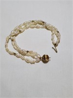 Pearl & Gold- Bracelet 14K Yellow Gold