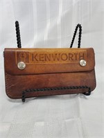 Vintage KENWORTH Leather Trucker Wallet