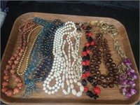 Vintage Costume Jewelry Necklace Lot