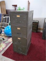 1945 Military Lycoming Filing Cabinet