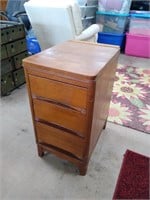 Mid Century Side Table, Drawers