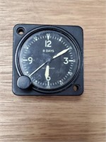 Vintage WW2 aircraft Pilot clock by Wittnauer