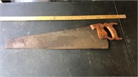 Large vintage Winchester hand saw