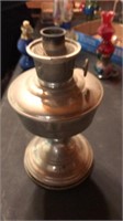Aladdin silveroid oil lamp 11 1/2 x 6 1/2. Has