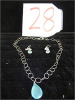 .925 NECKLACE AND EARRINGS