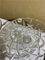 Assorted Glass Serving Trays