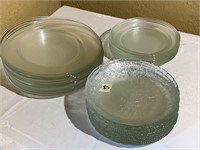 Assorted Glass Plates