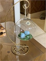 Decorative Stand with Terrarium