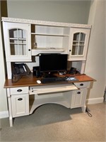 Painted Wooden Office Station