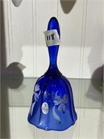 Fenton Glass Bell- Signed