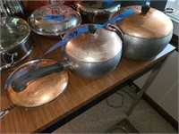3 piece set Sauce pan up to larger kettle