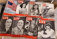 Life Magazines (8) Shirley Temple, Roy Rogers
