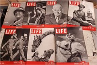 Life Magazines (7) Patton, Eisenhower
