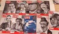 Life Magazines(9)  Joe Dimaggio, Oppenheimer