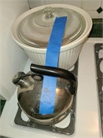 Kitchen Items Tea Pot & Slow Cooker insert