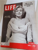 Life Magazine, April 7, 1952, Marilyn Monroe