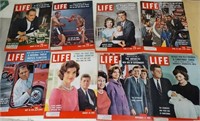Life Magazines (8) Kennedy's, Sugar Ray