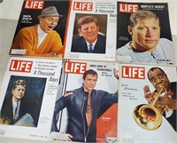 Life Magazine, (6), Maris, Sinatra, Kennedy