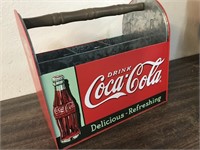 METAL COCA COLA CADDY