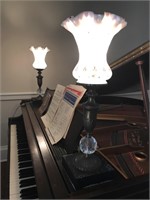 AWESOME PIANO LAMP FENTON GLOBE?