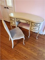 AWESOME FRENCH PROVENCIAL VANITY W/ CHAIR
