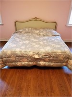 FRENCH PROVENCIAL BED (NO MATRESS OR BEDDING)